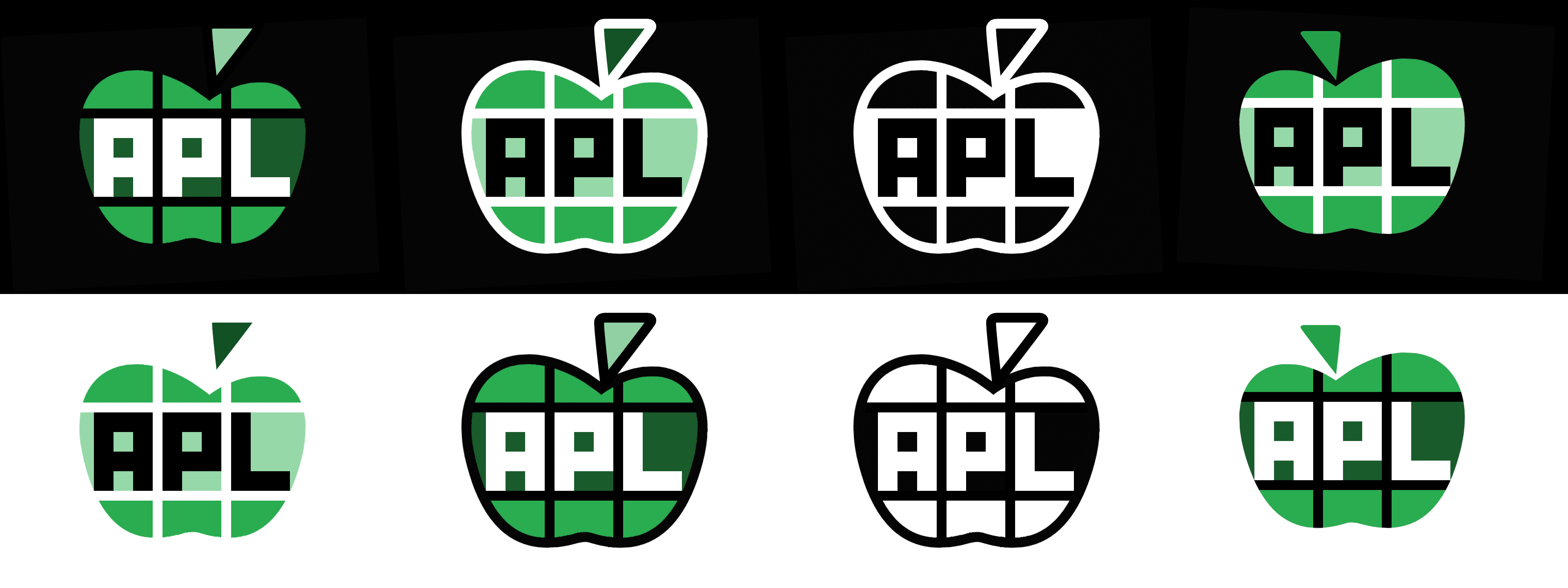 Alternative nested bitmap logos